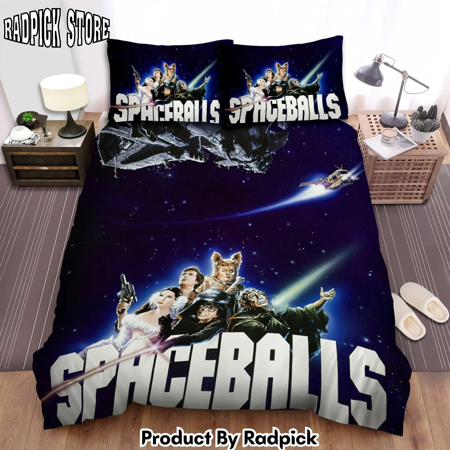 Radpick spaceballs movie galaxy sky duvet cover bedroom sets comfortable bedding sets rp3272111